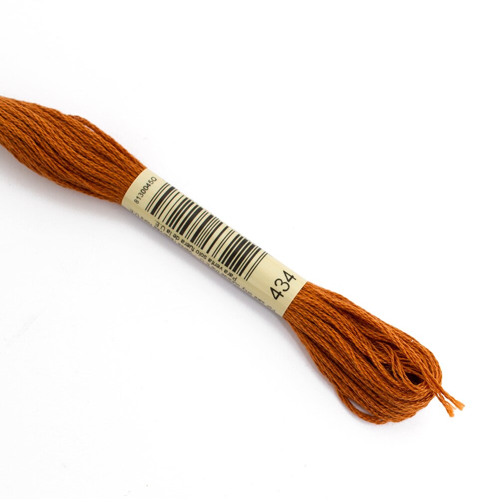 DMC, Embroidery Floss, 6 Strand, Light Brown